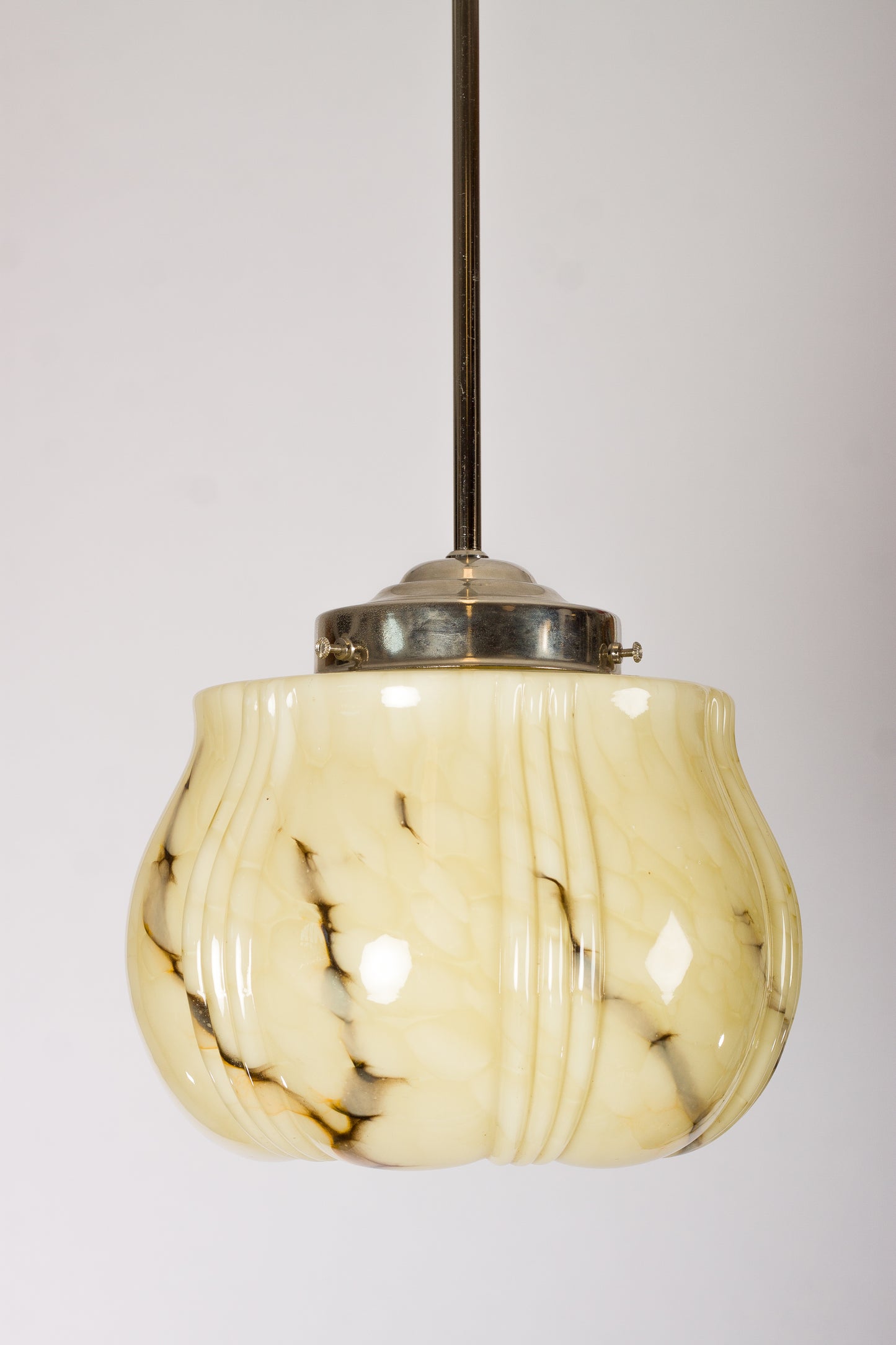 Lampkupa Marmordesign