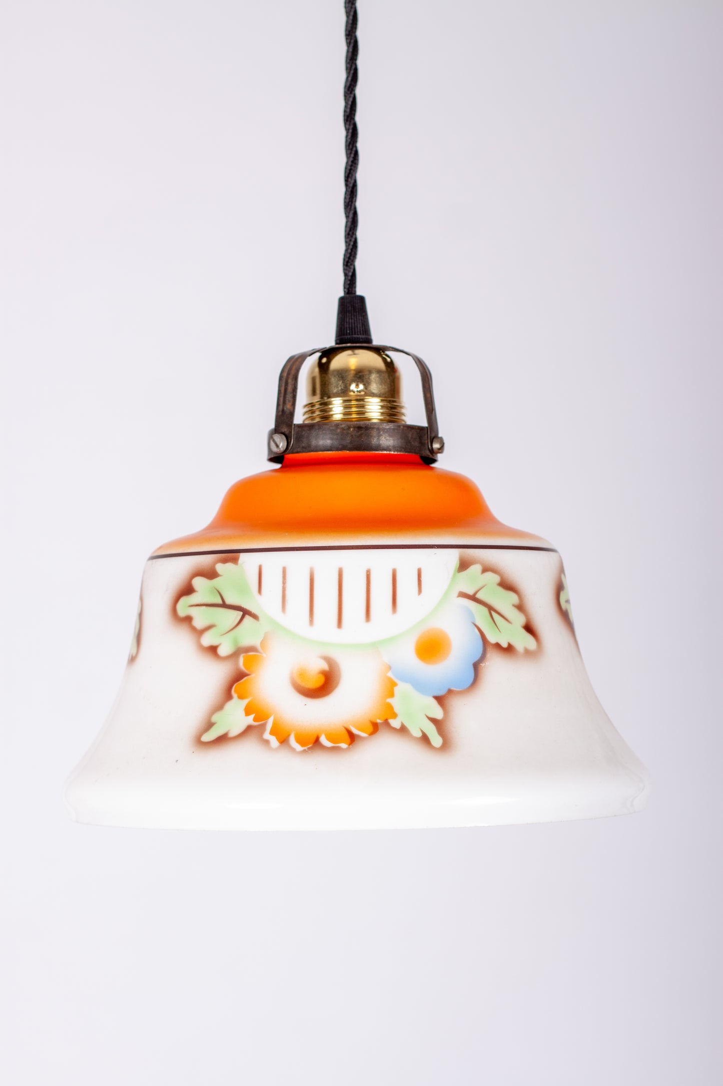 Kökslampa målat glas