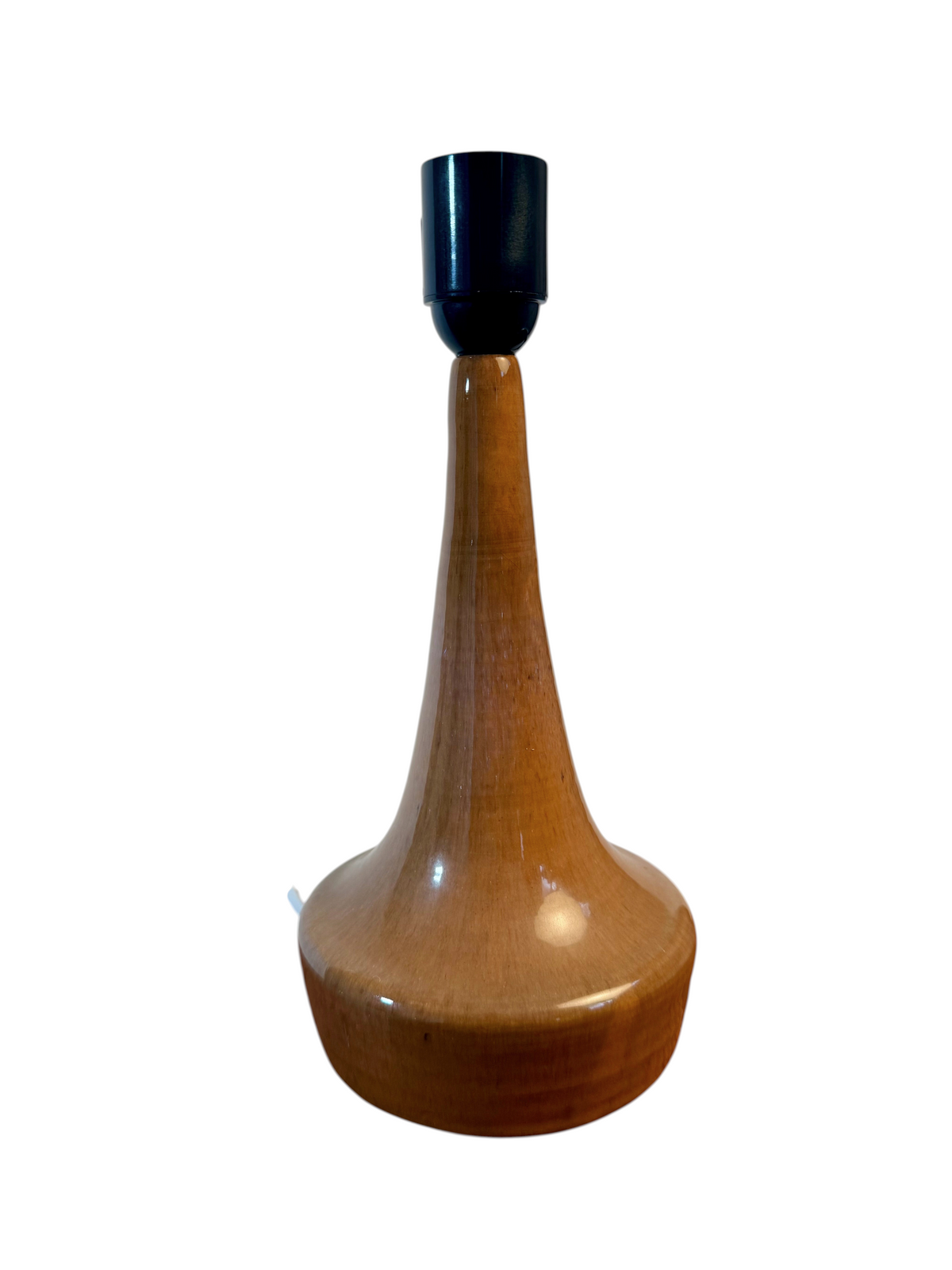 Brun Keramiklampa