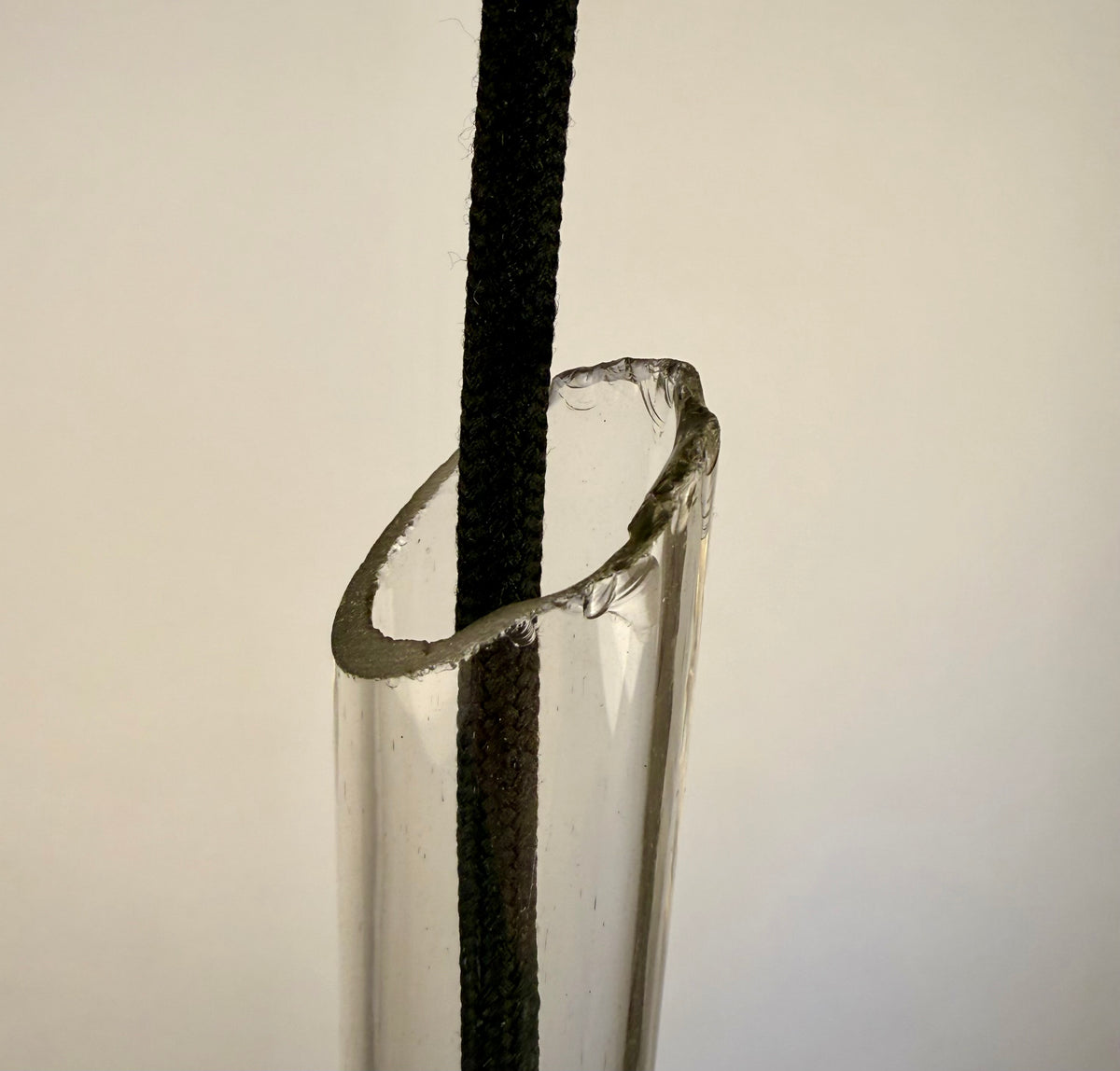 Gigantisk Glastratt-lampa