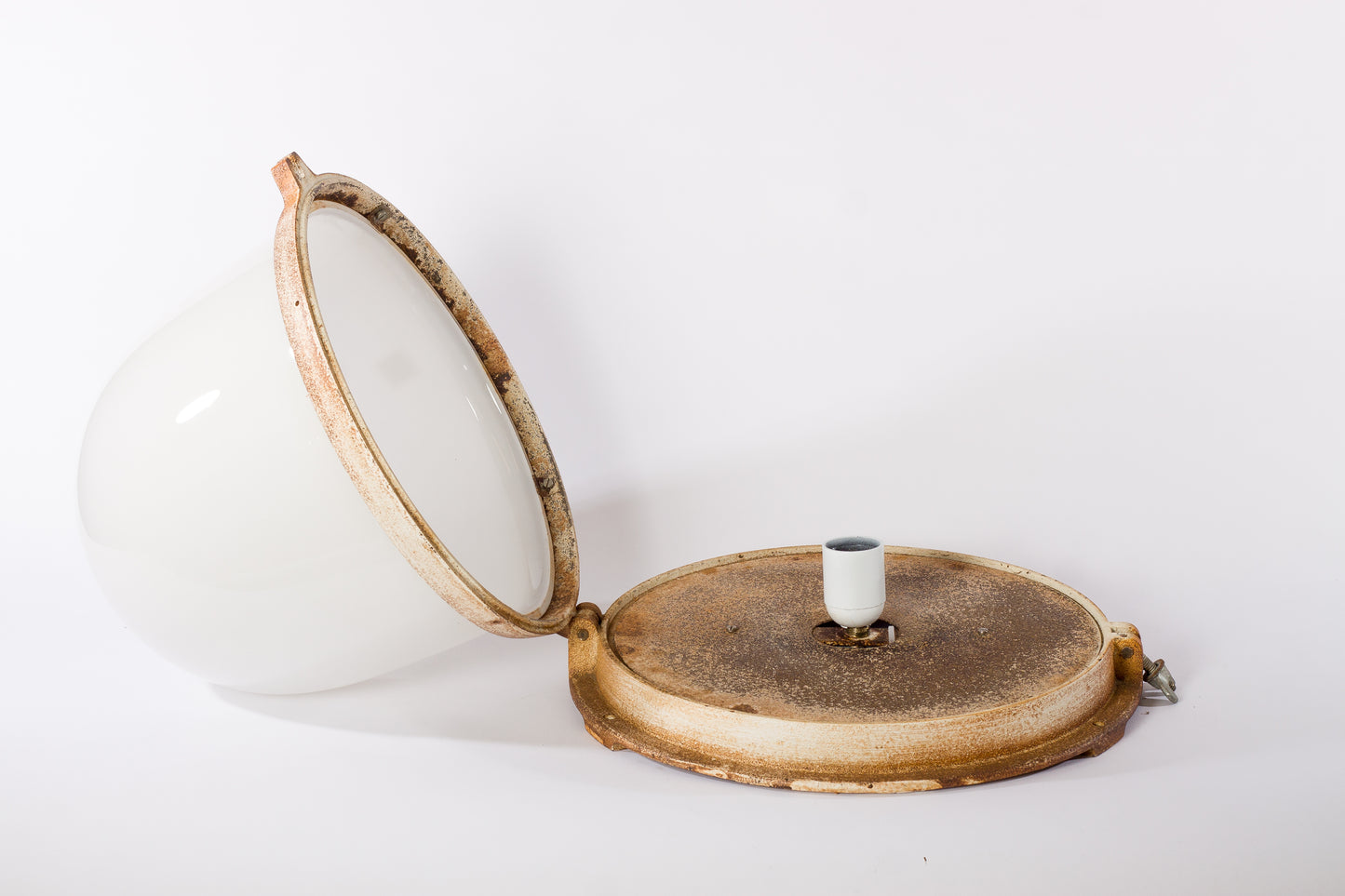 industrilampa-glas-gjutjarn-1930-tal-vintage