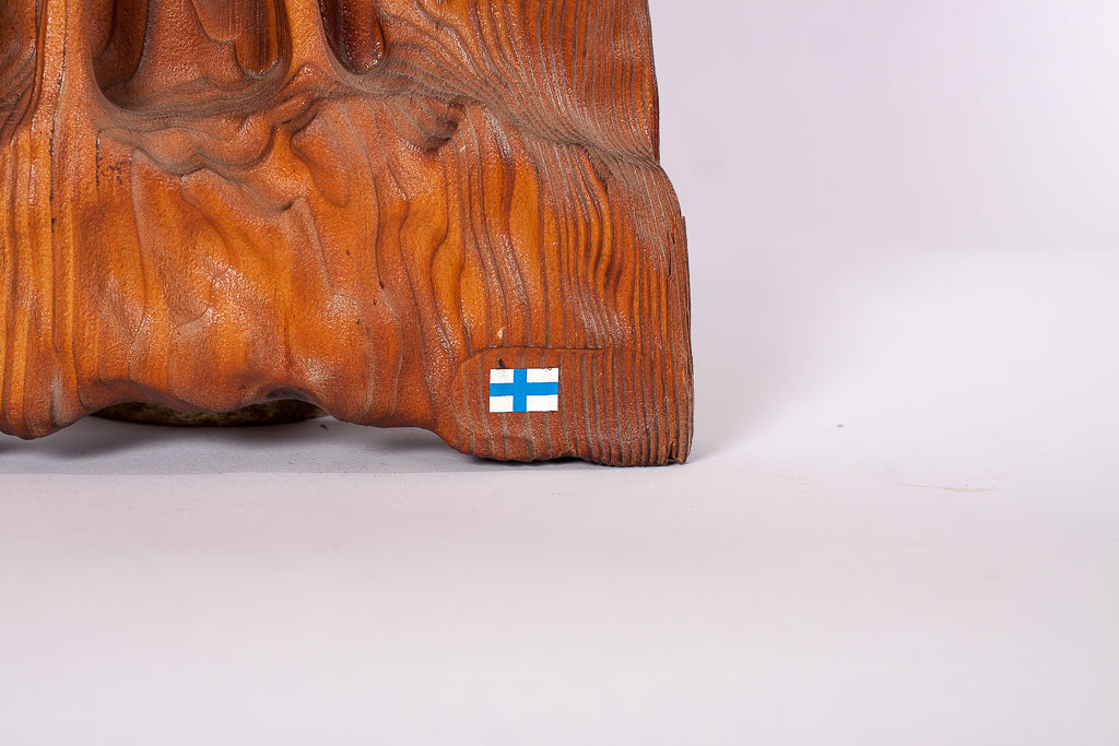 Tredimensionell trätavla
