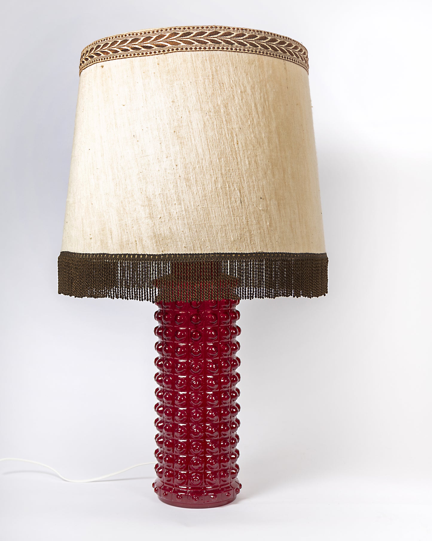 STOR lampfot i glas