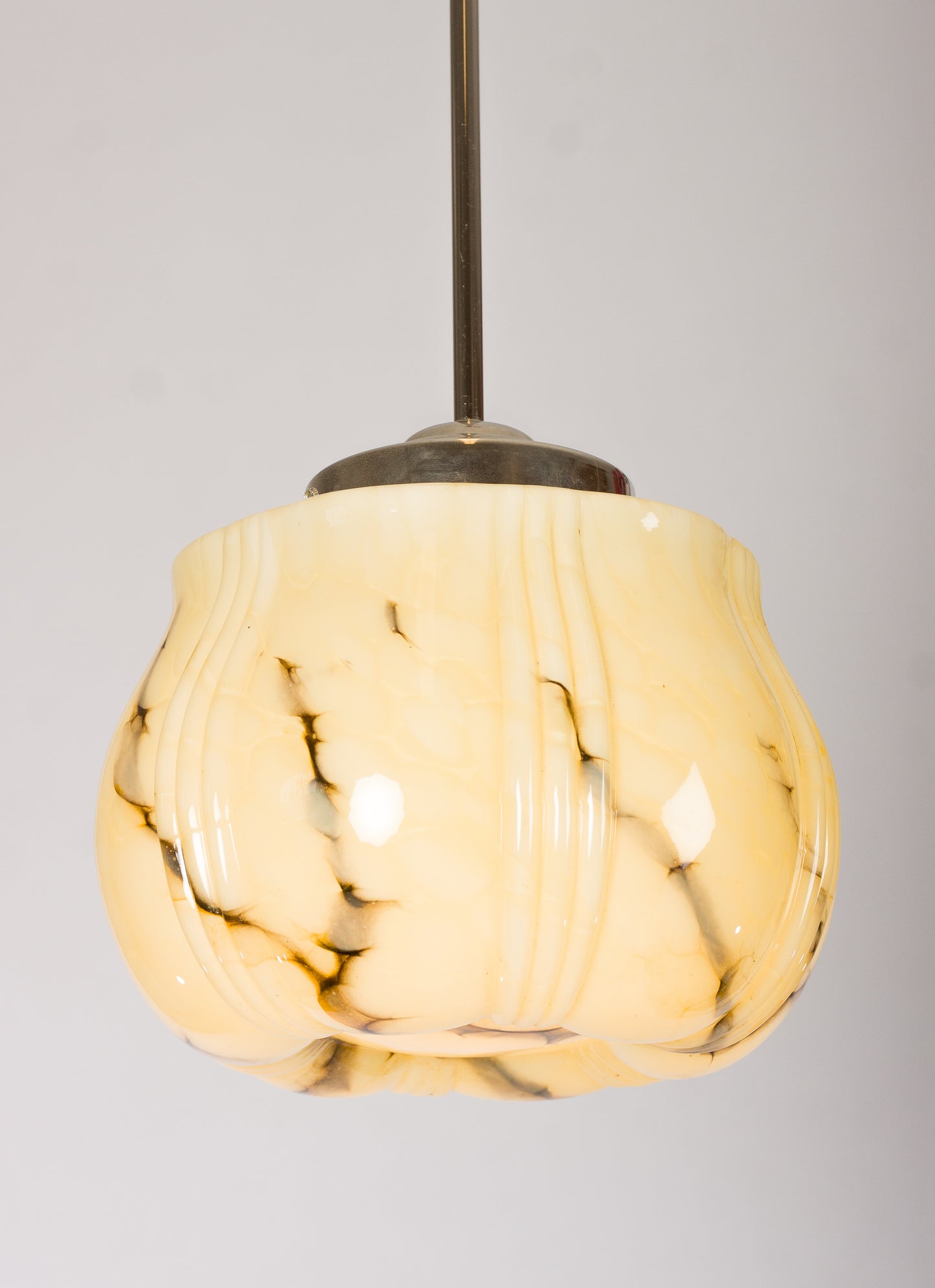 Lampkupa Marmordesign