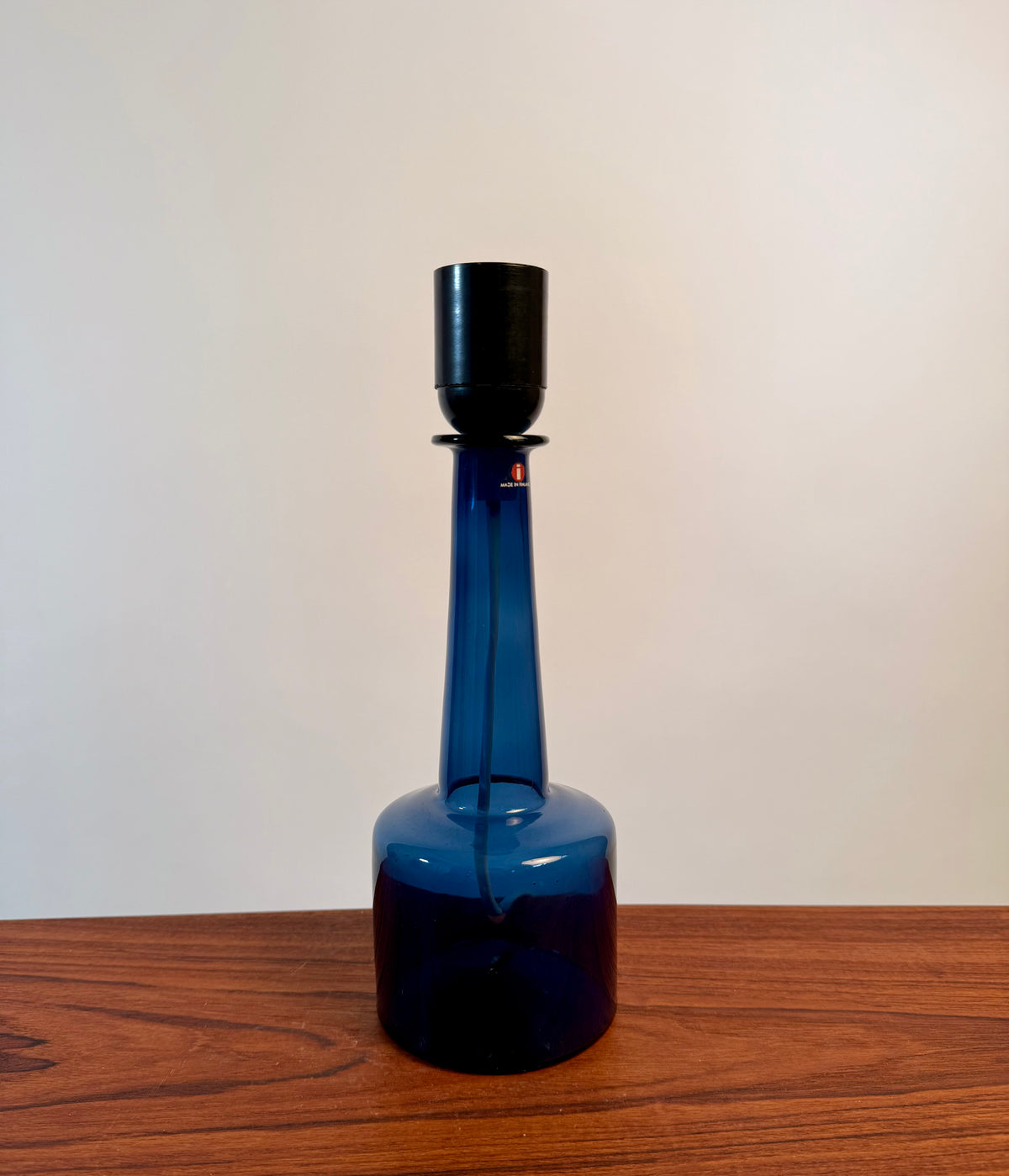 Lampfot i glas Iittala