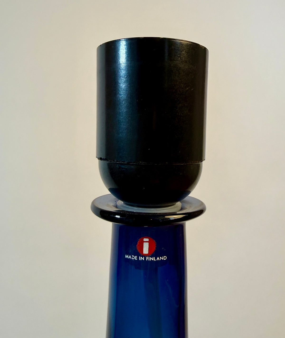 Lampfot i glas Iittala