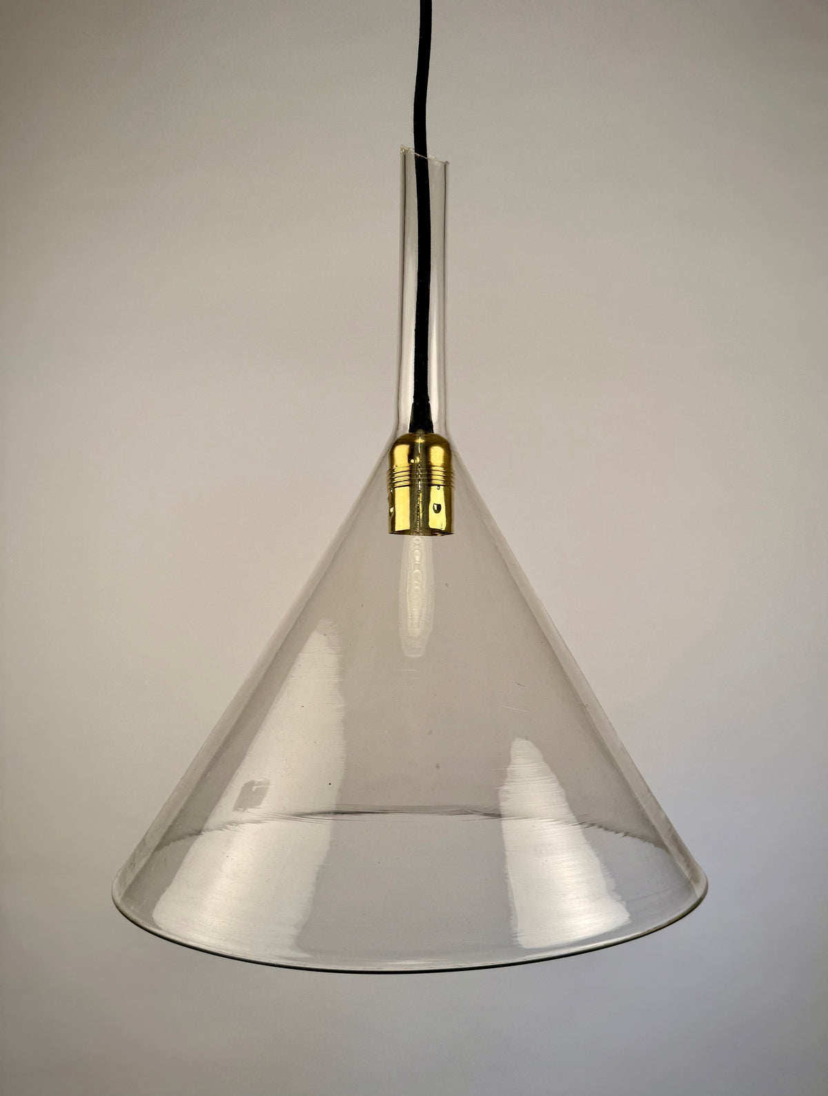 Gigantisk Glastratt-lampa