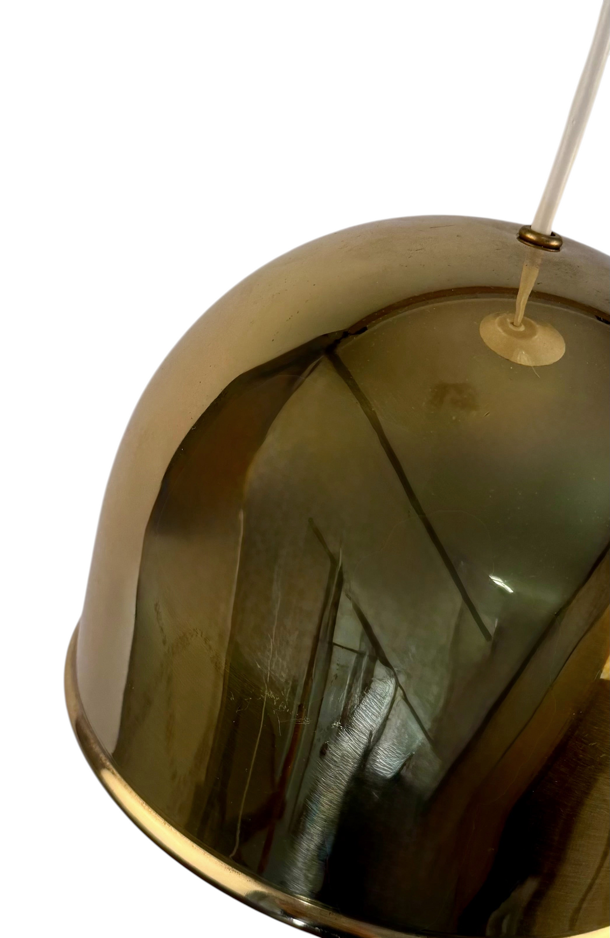1-par Bergboms taklampa mässing