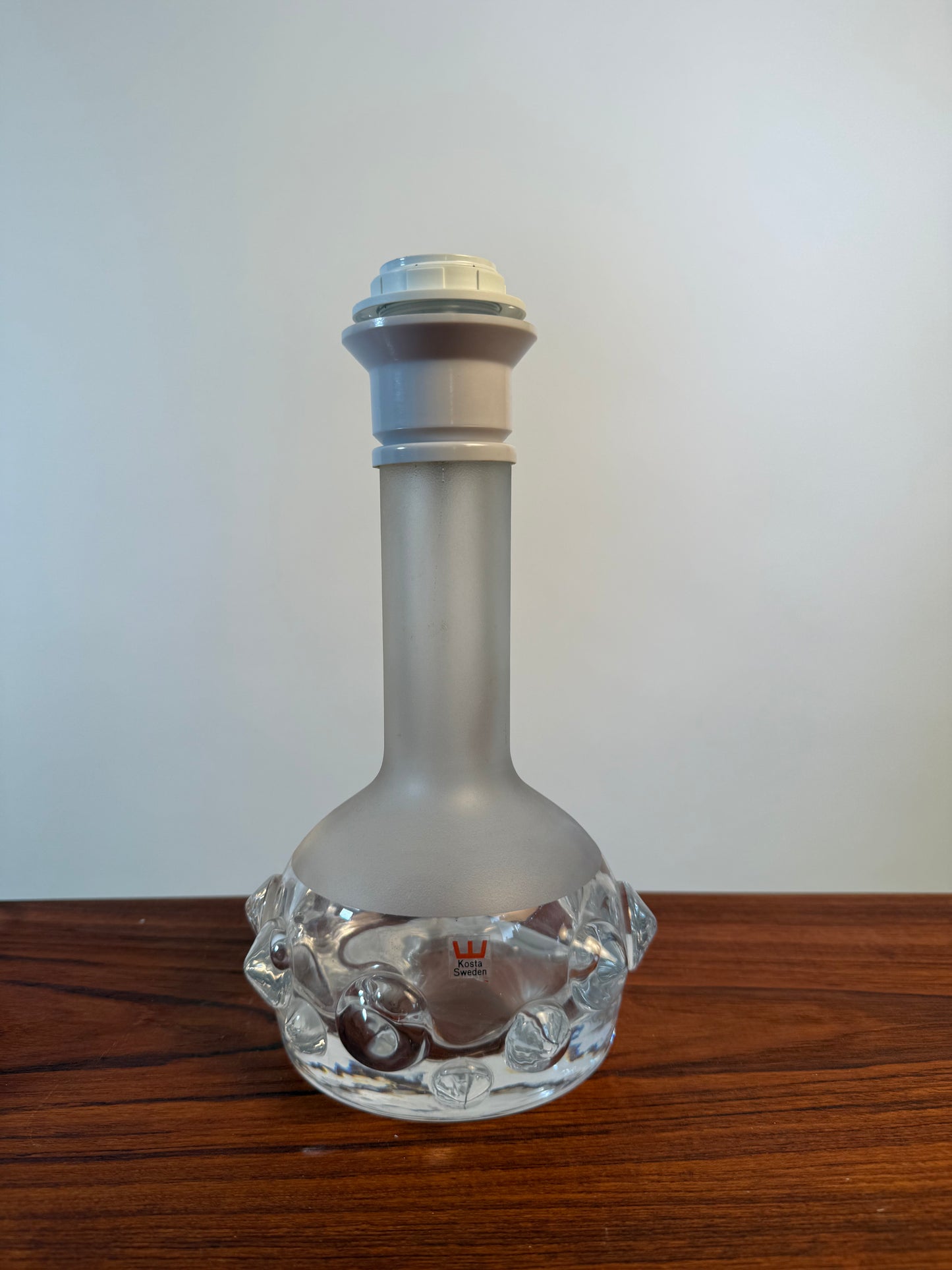 Vacker Bordslampa i glas