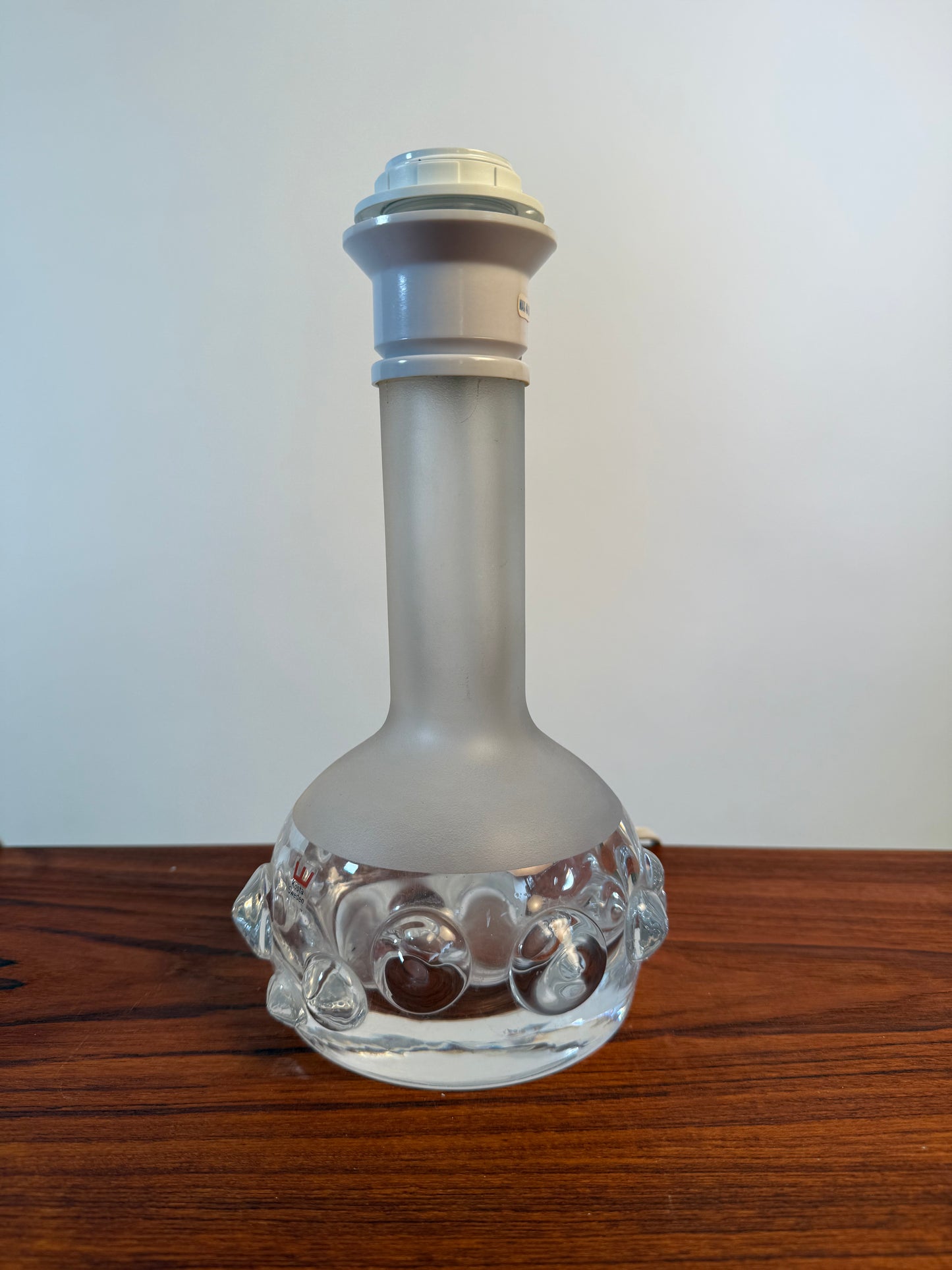 Vacker Bordslampa i glas
