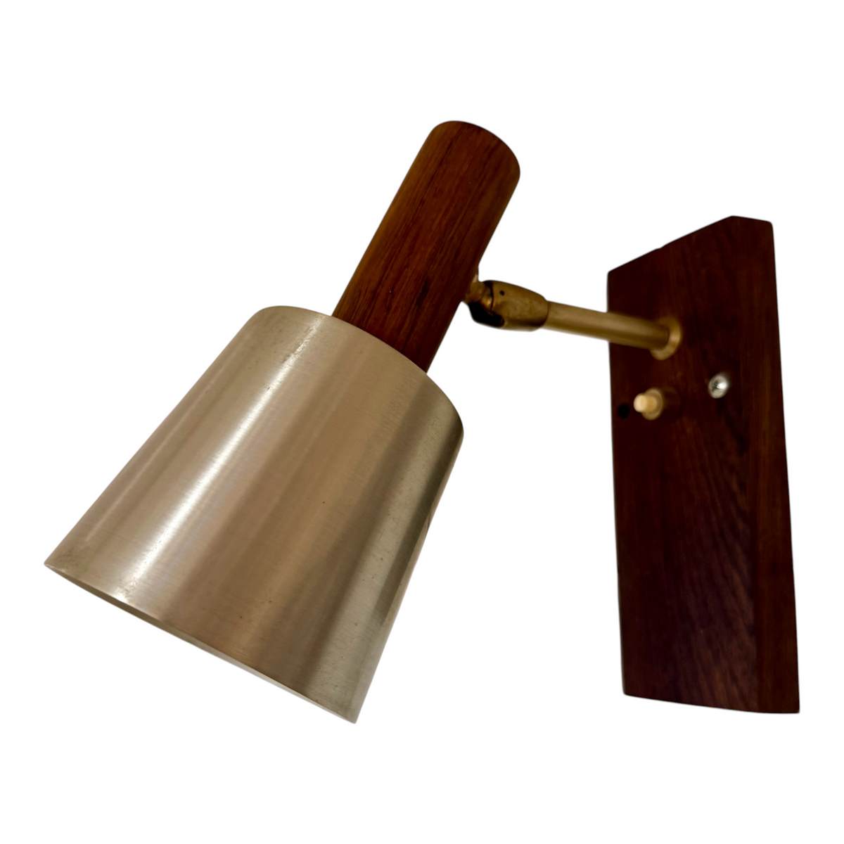Teak med  Plåtskärm