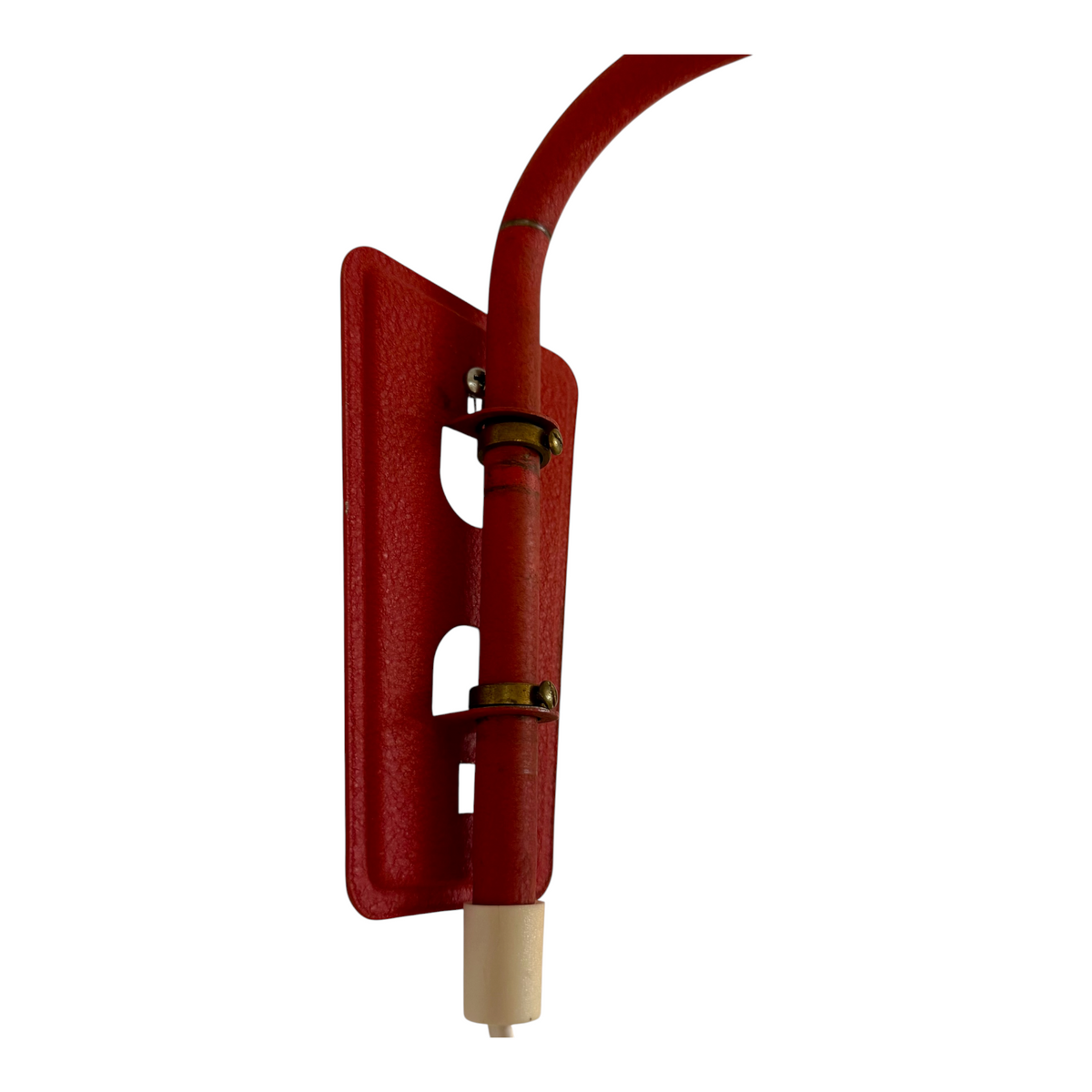 Retro vägglampa i rött