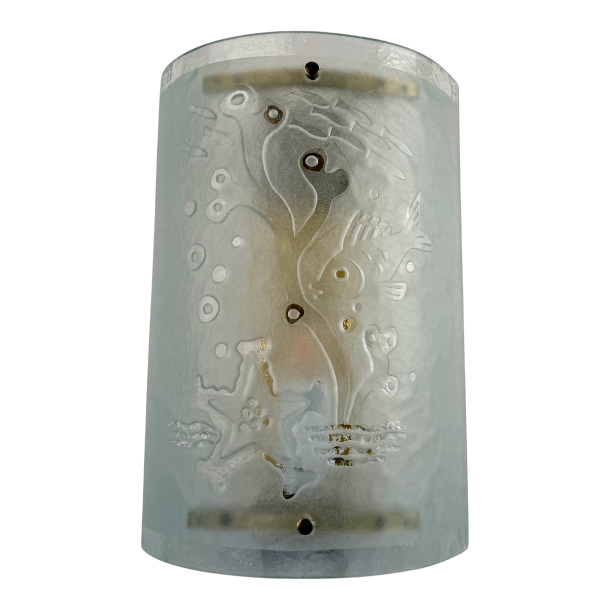 Mässing o slipat glas