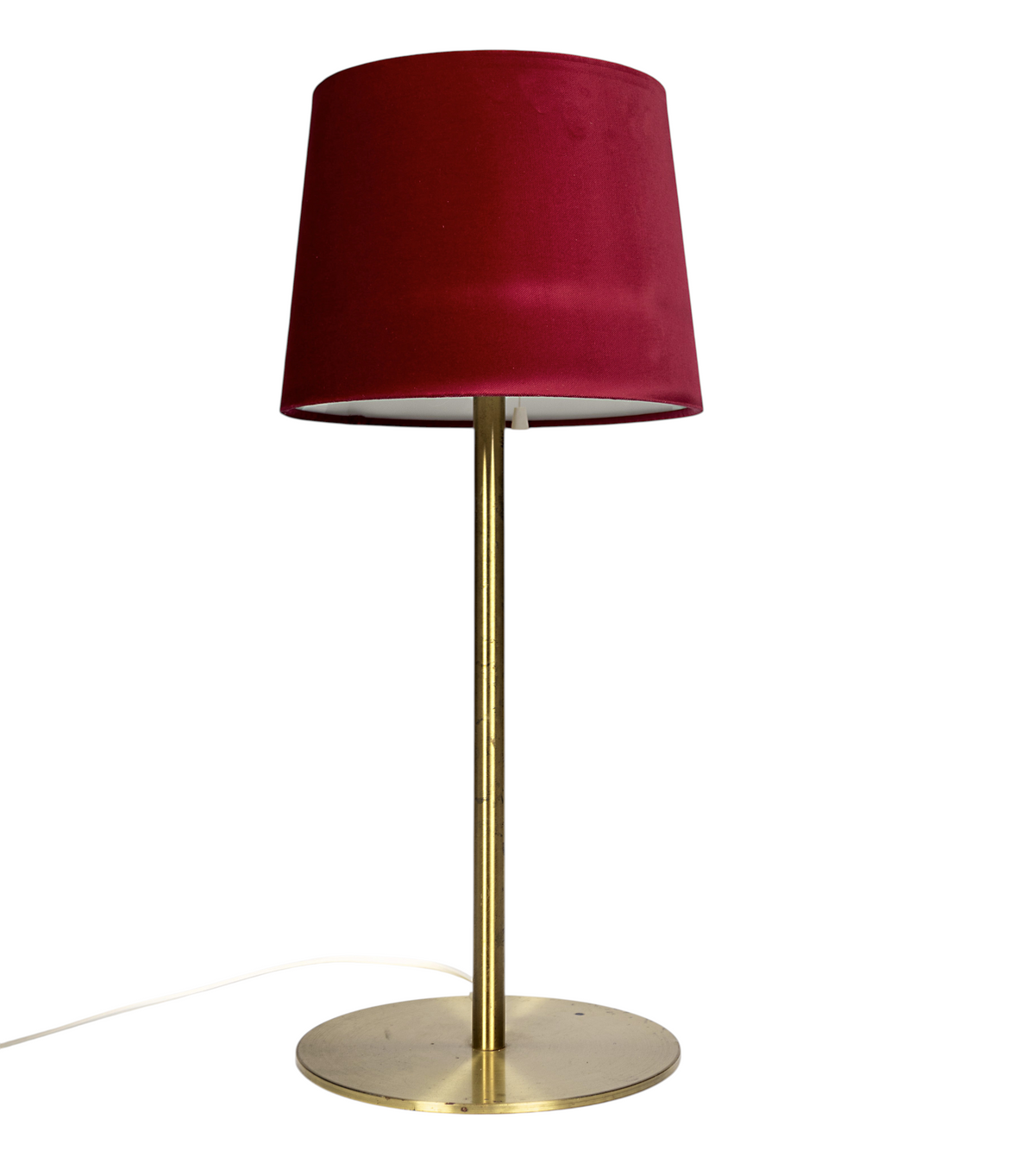 Lampfot i mässing och glas, designad av Luxus