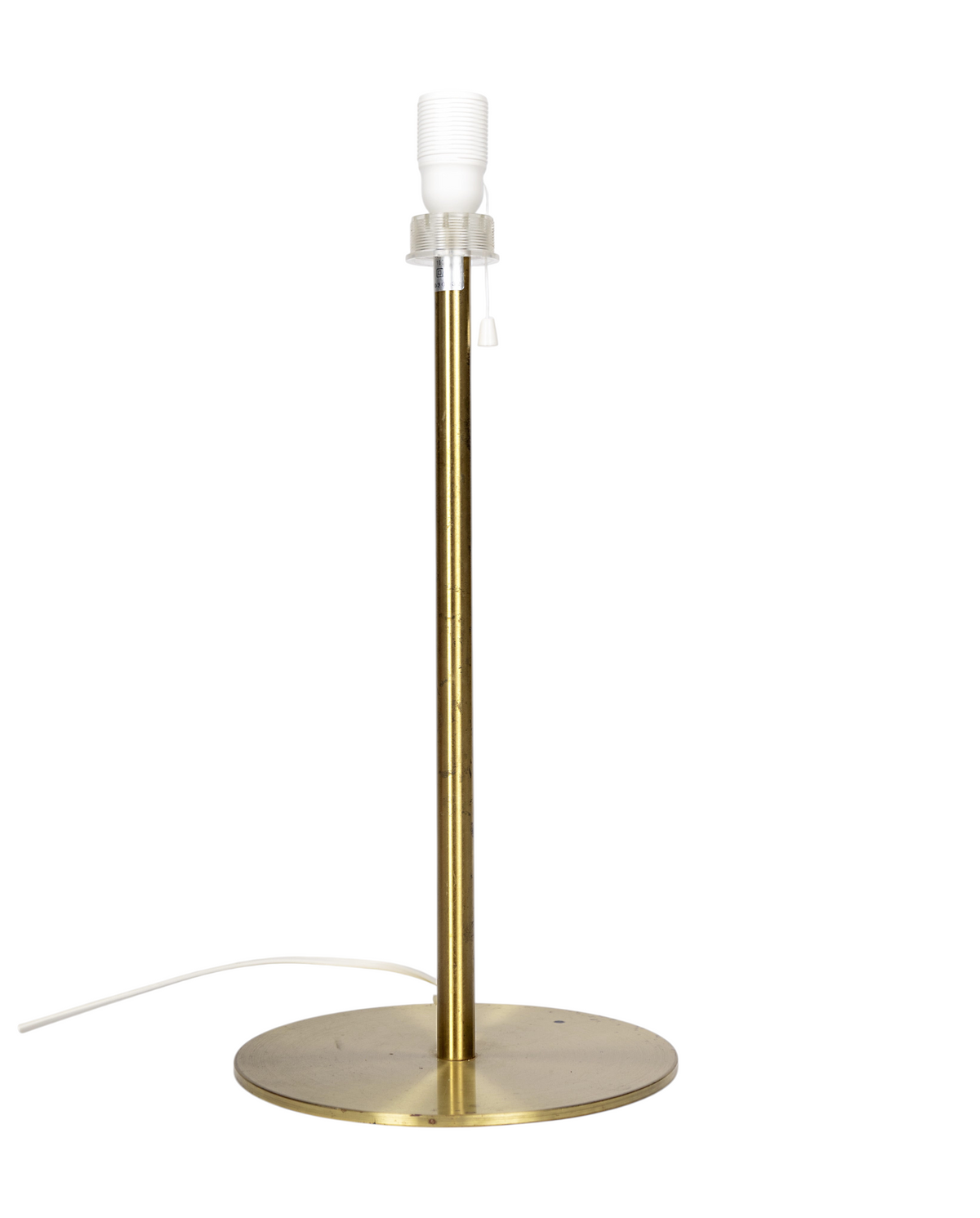 Lampfot i mässing och glas, designad av Luxus