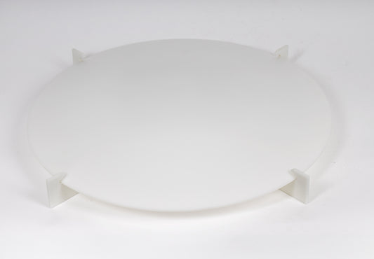 Stor retro plafond i akrylplast av Uno och Östen Kristiansson för Luxus Vittsjö, 1970-tal
