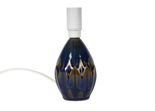 Liten bordslampa i keramik från Søholm, Danmark.  Nordisk vintage design.