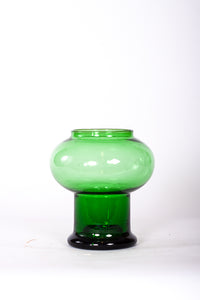 Grön härlig vas