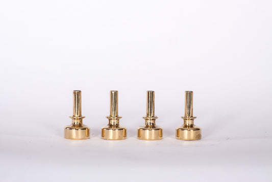 1 par små ljusstakar