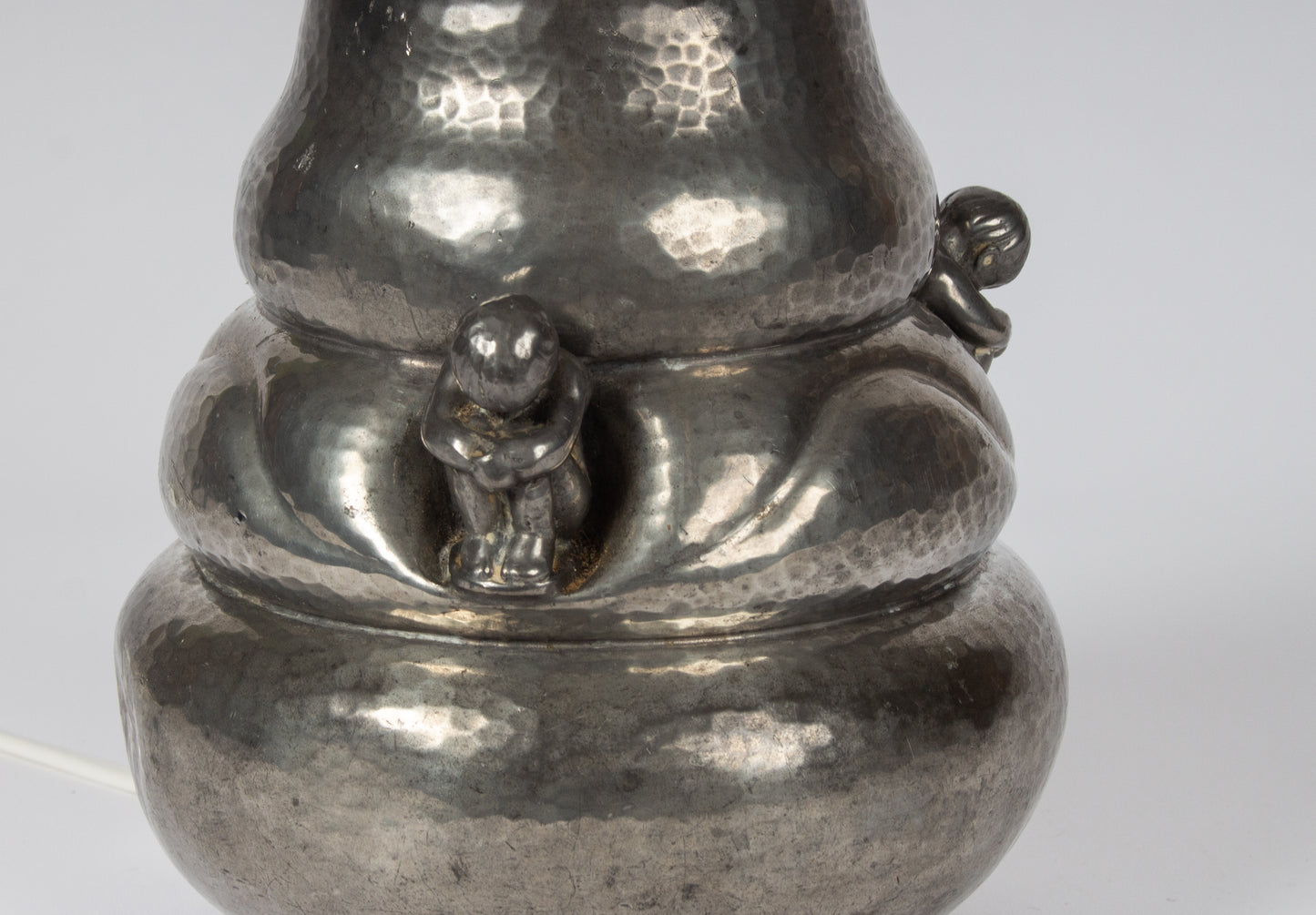 Bordslampa tenn  - Dansk Kunst